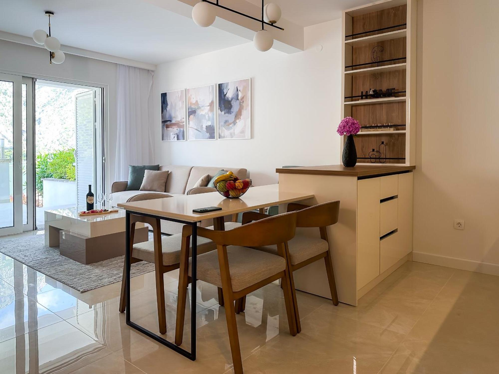 Chillout Apartment In Kotor Bay Esterno foto